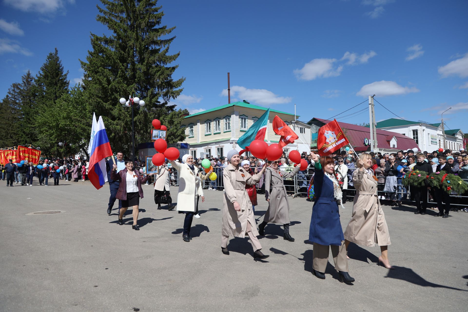 В Мамадыше прошел Парад Победы