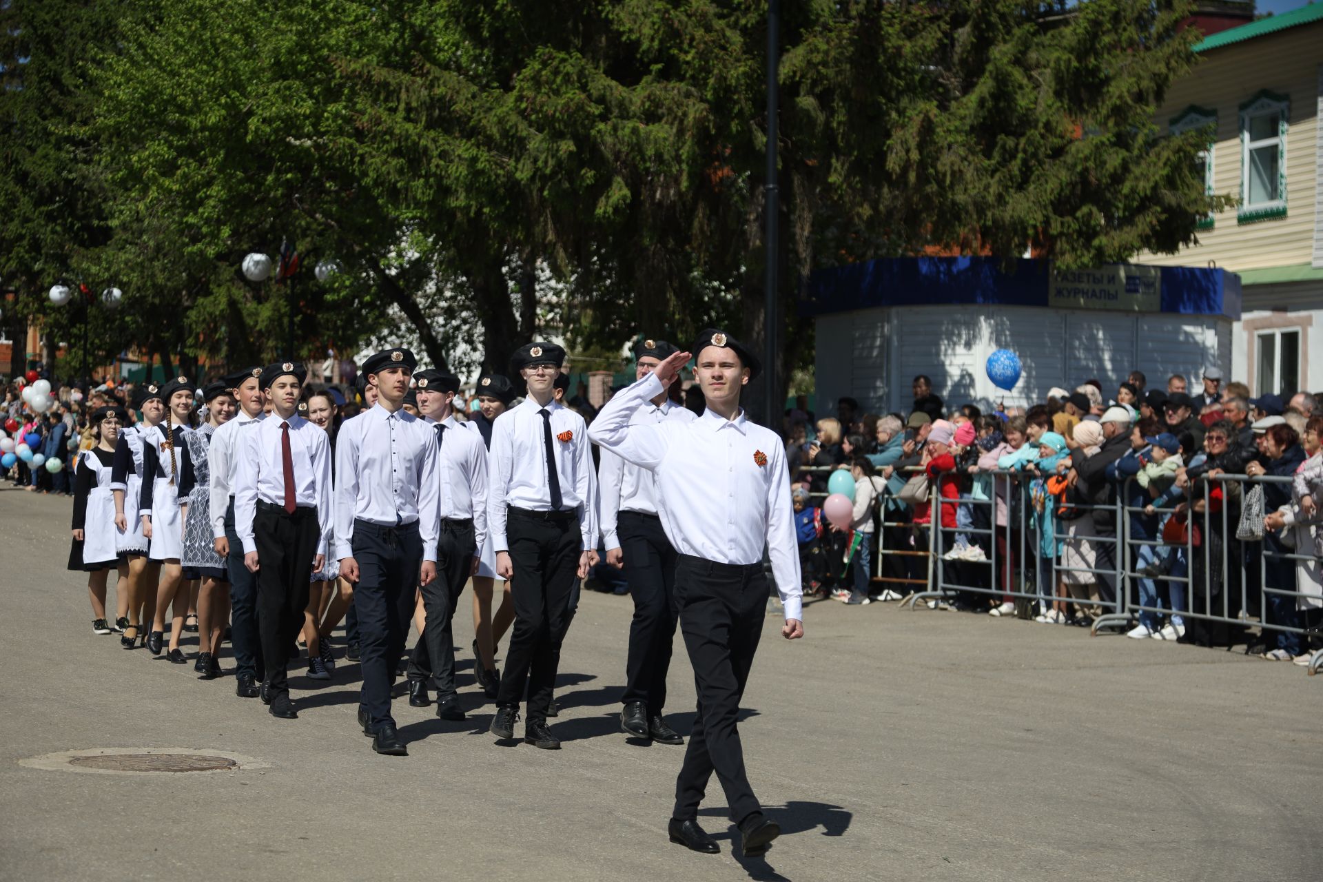 В Мамадыше прошел Парад Победы