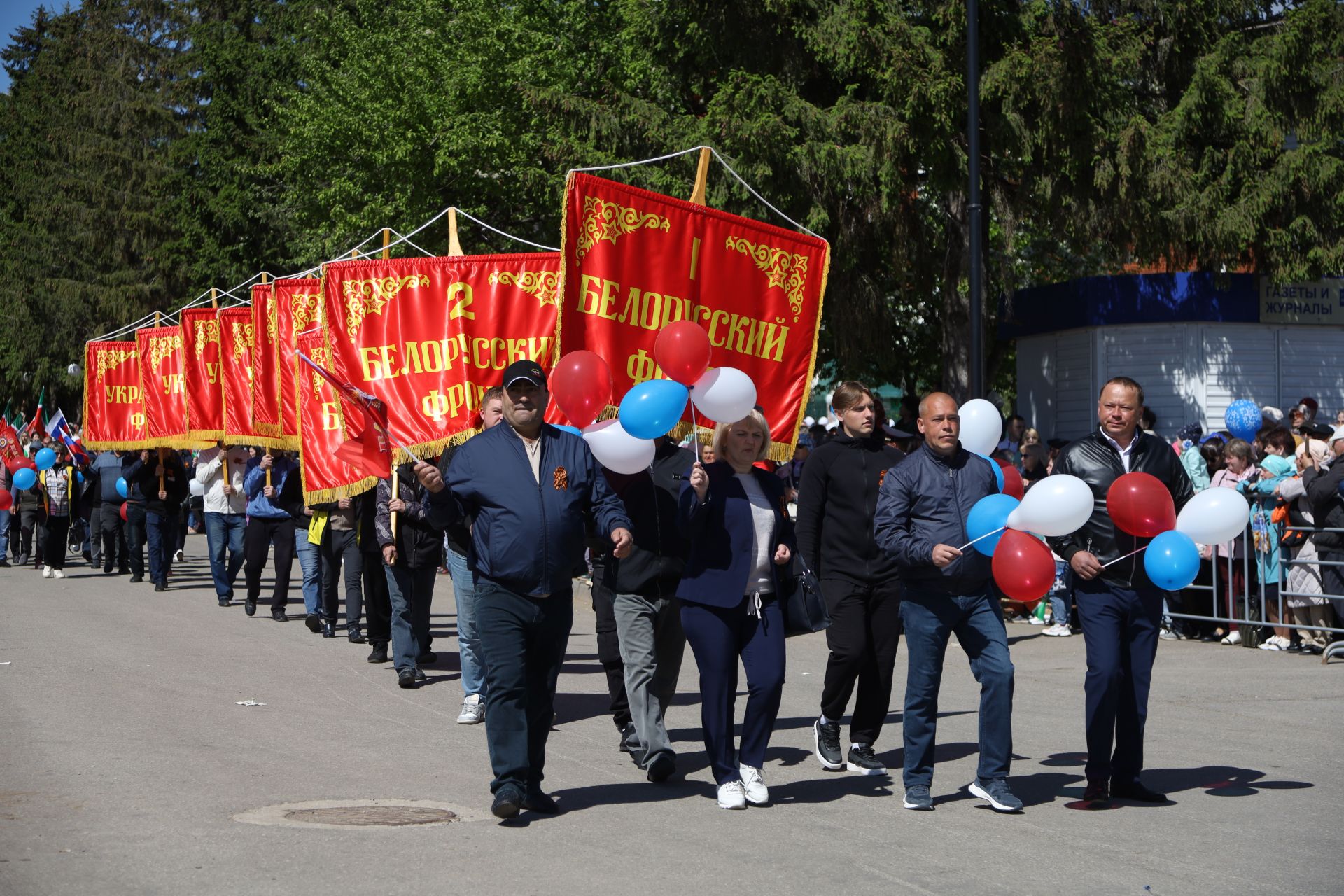 В Мамадыше прошел Парад Победы