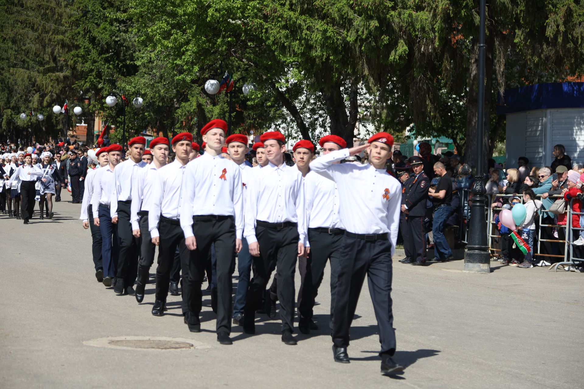 В Мамадыше прошел Парад Победы