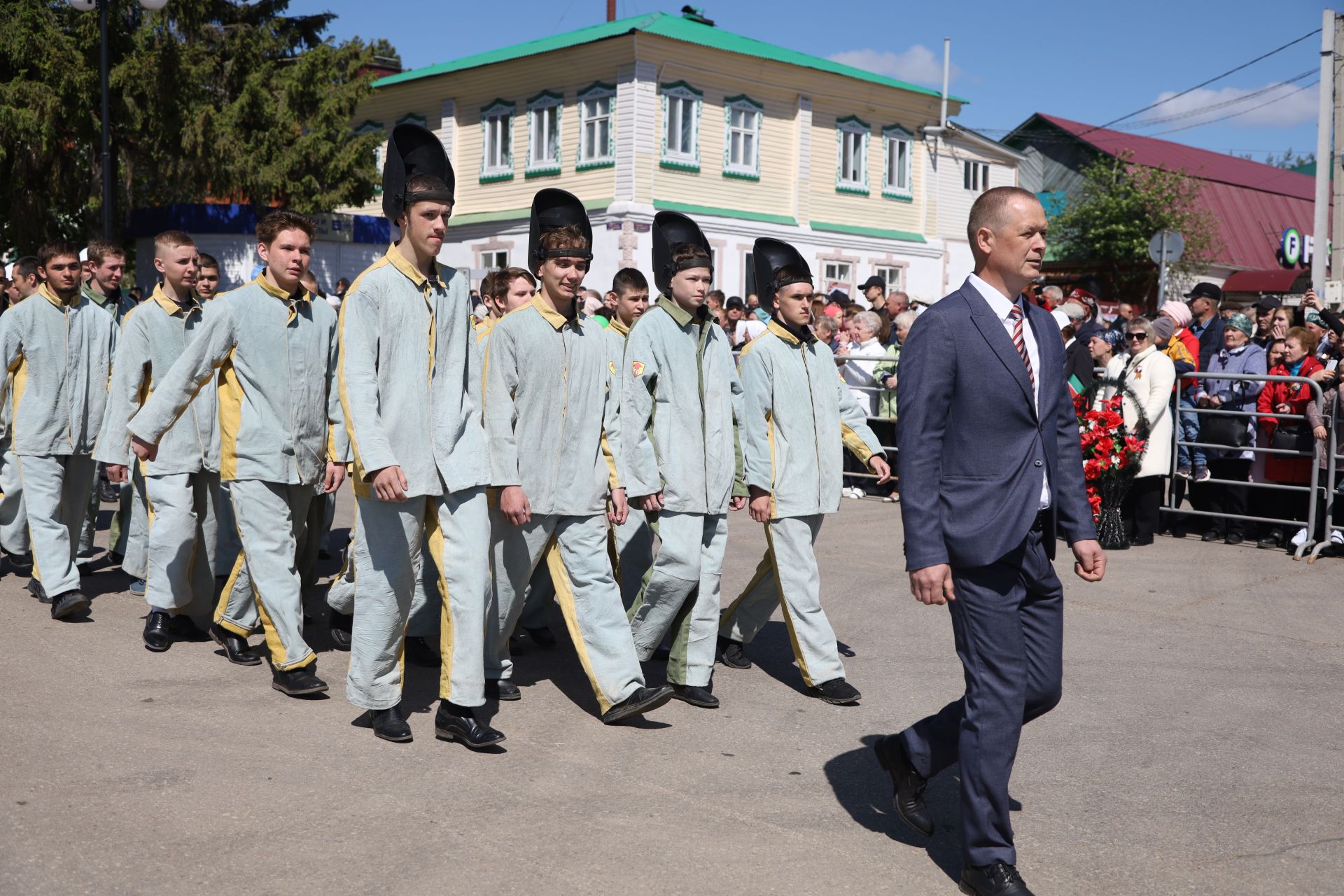 В Мамадыше прошел Парад Победы