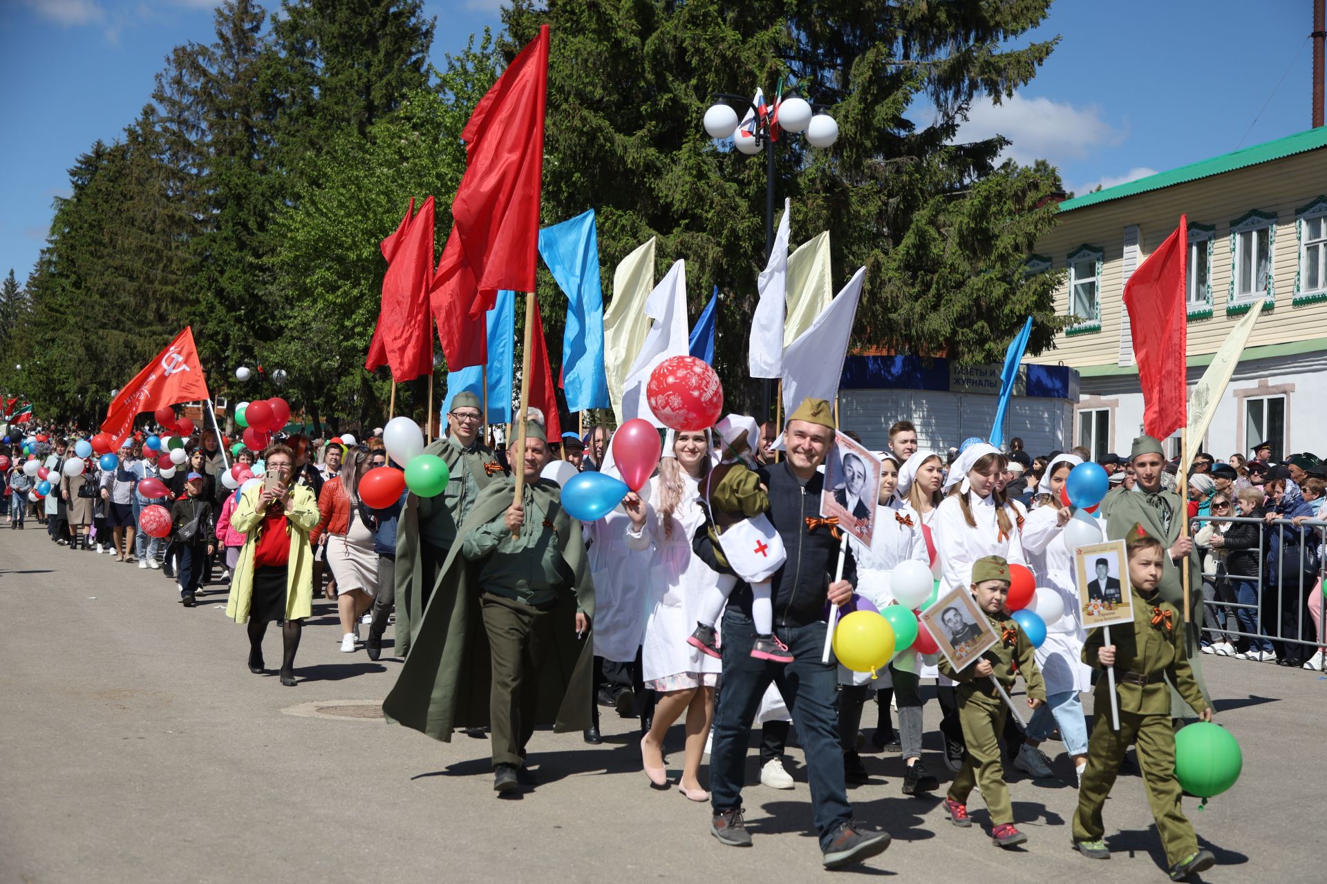 В Мамадыше прошел Парад Победы