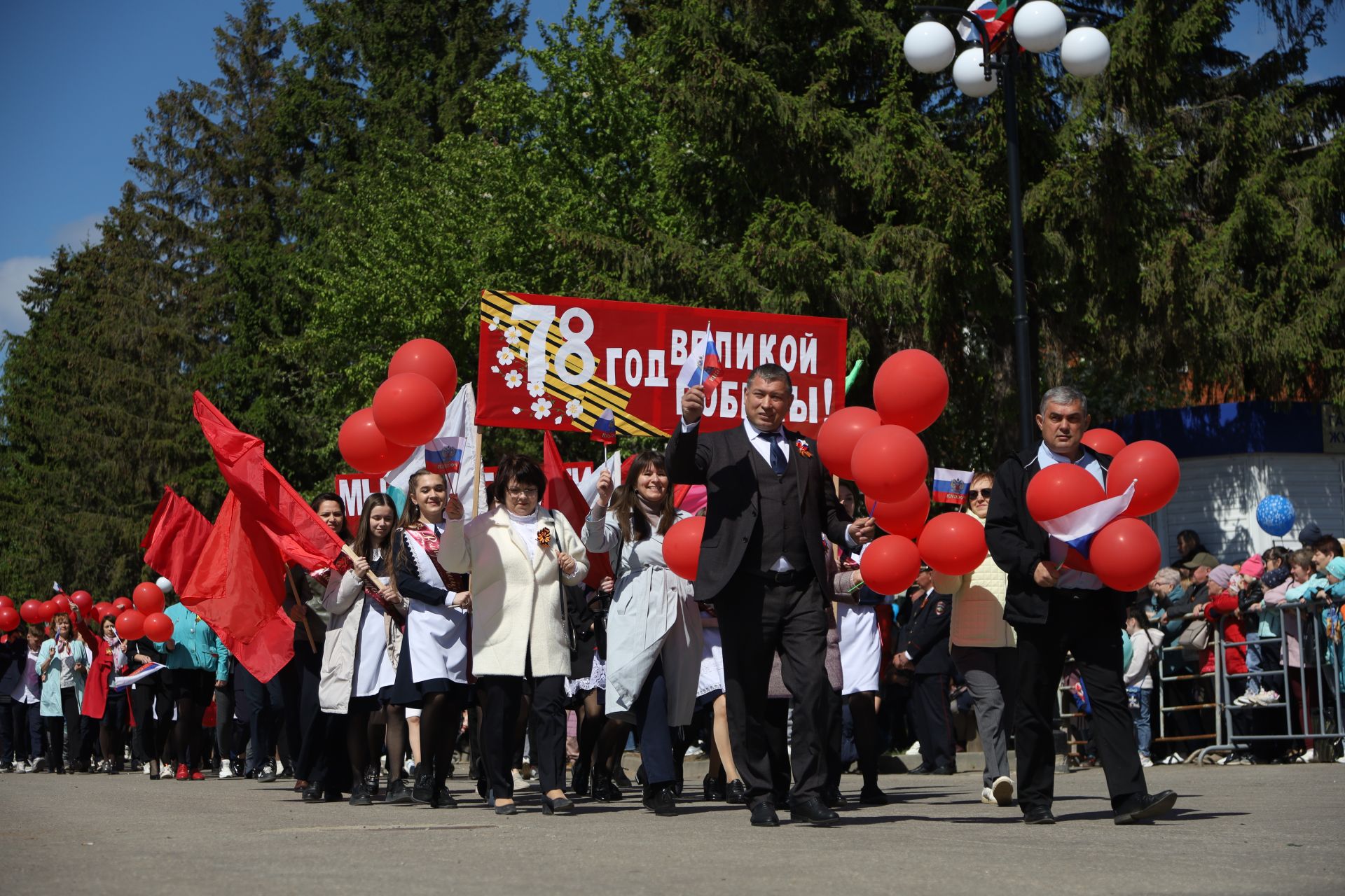 В Мамадыше прошел Парад Победы