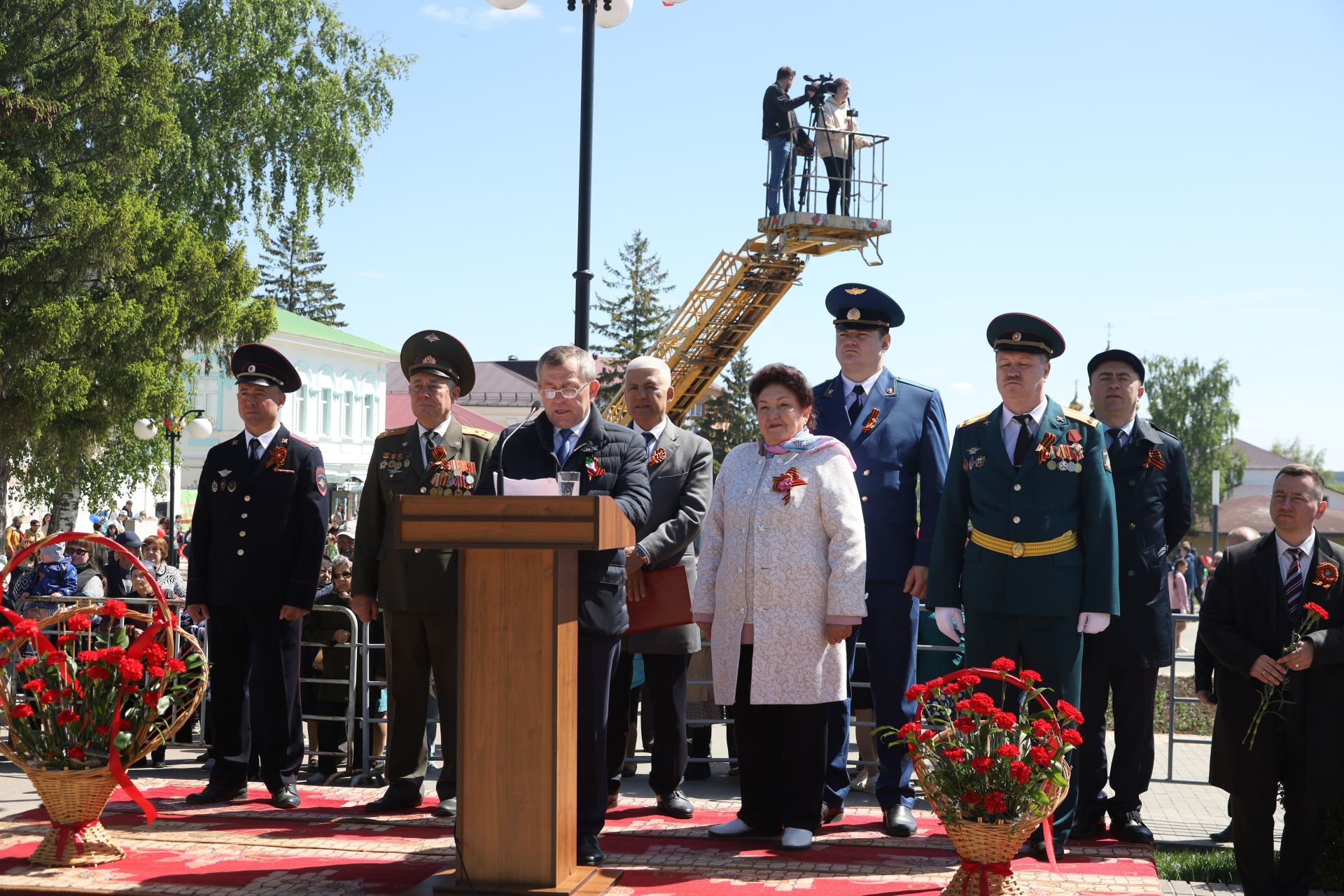 Торжественное мероприятие, посвященное Дню Победы