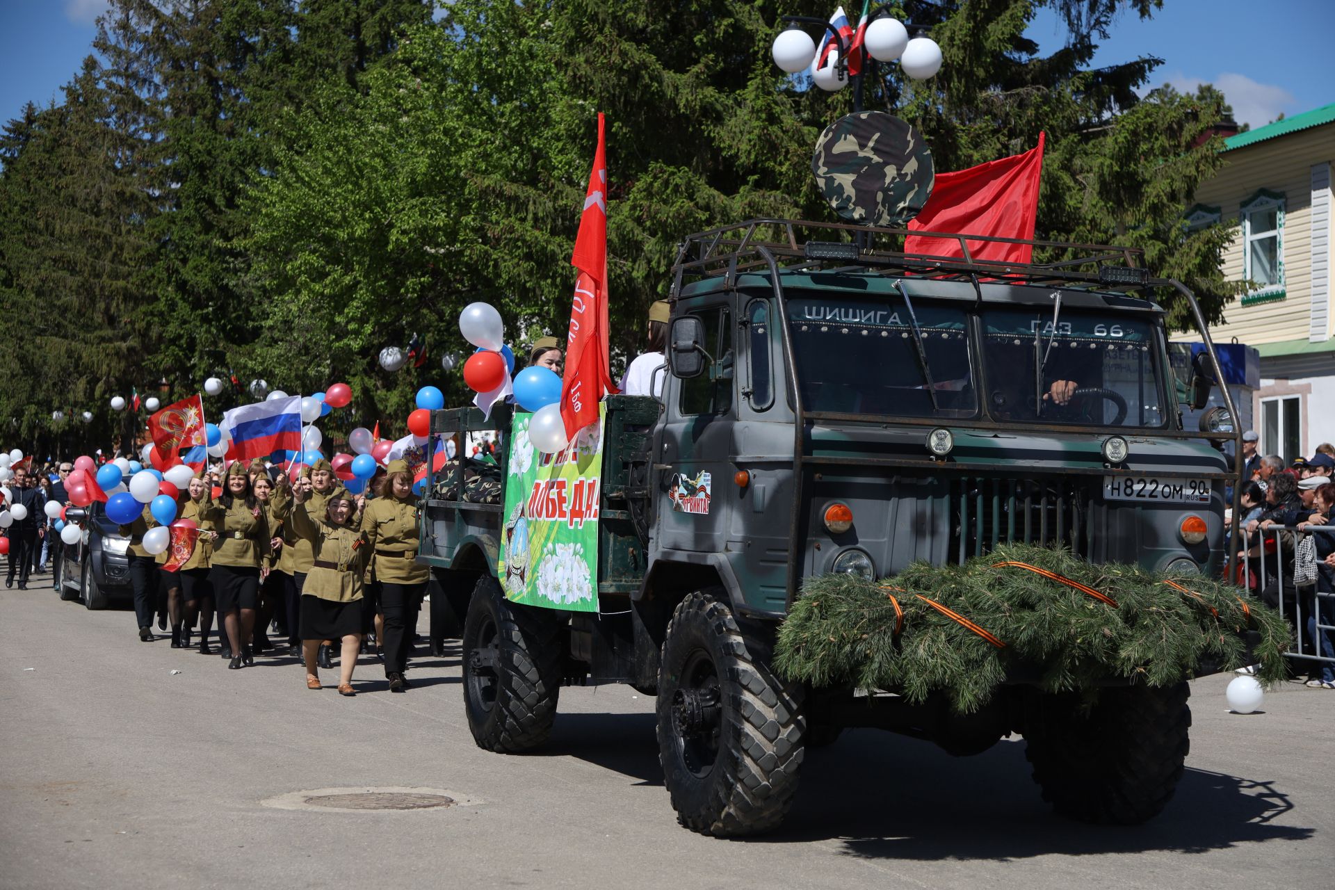 В Мамадыше прошел Парад Победы