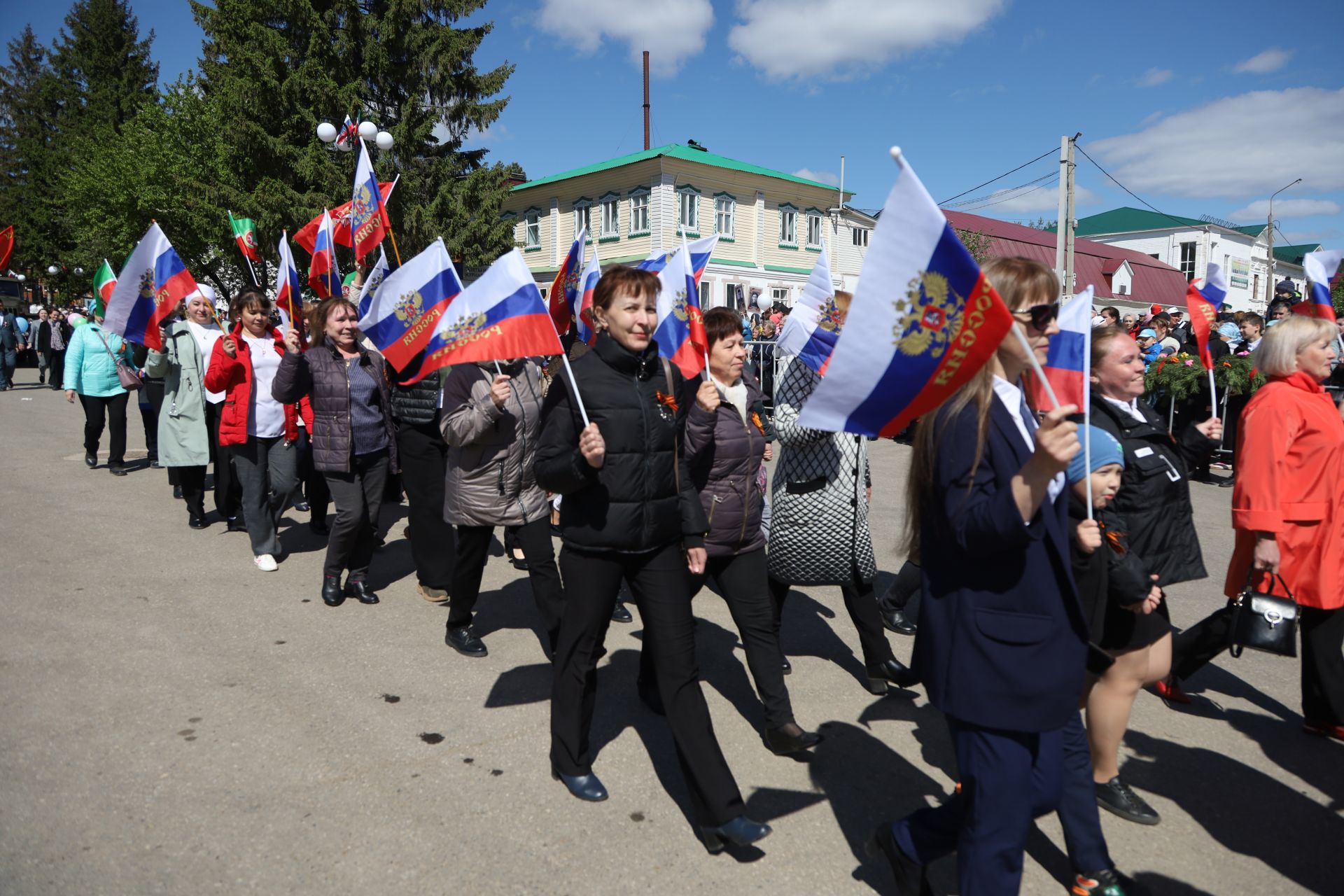 В Мамадыше прошел Парад Победы