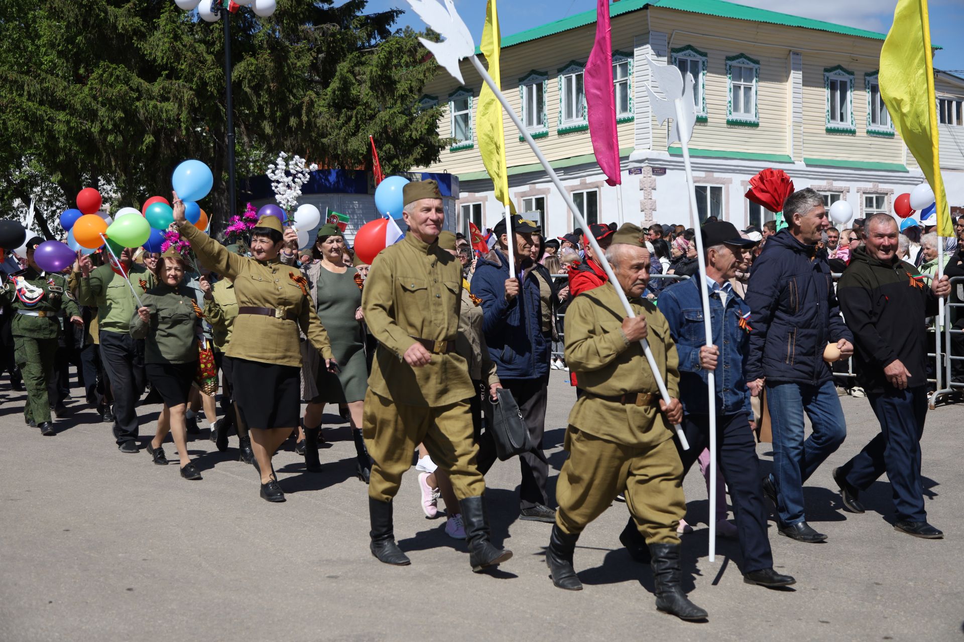 В Мамадыше прошел Парад Победы