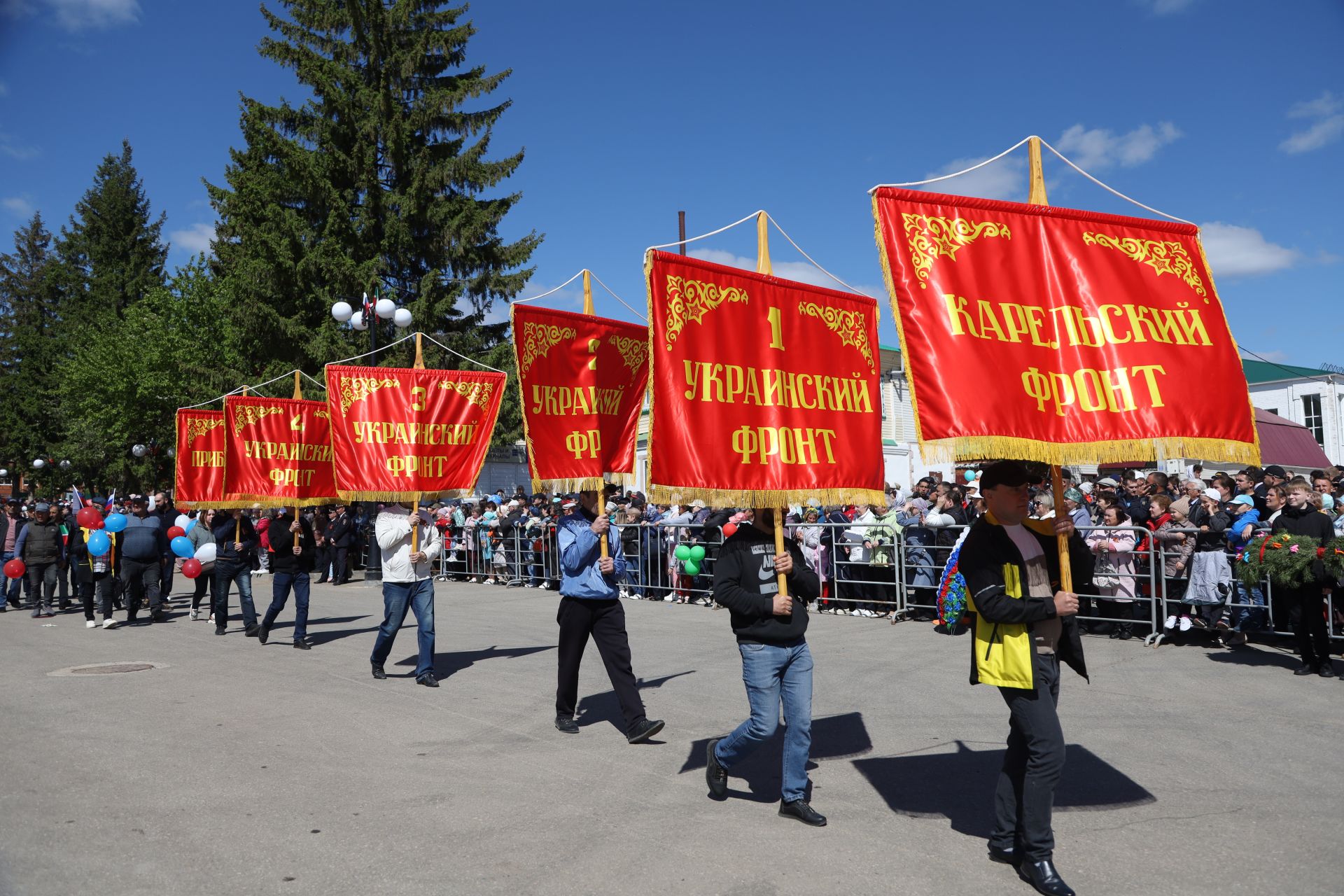 В Мамадыше прошел Парад Победы