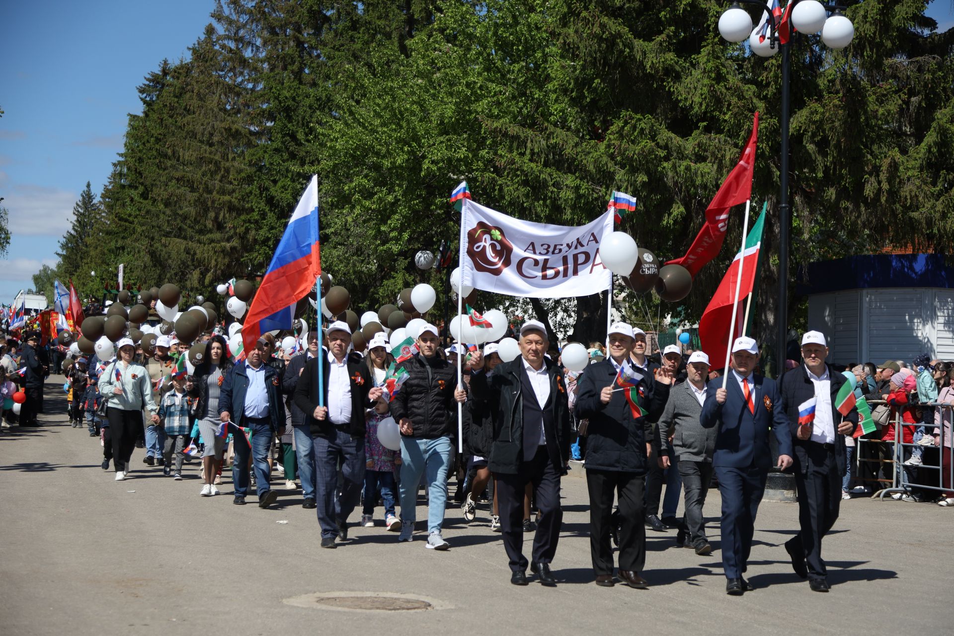 В Мамадыше прошел Парад Победы