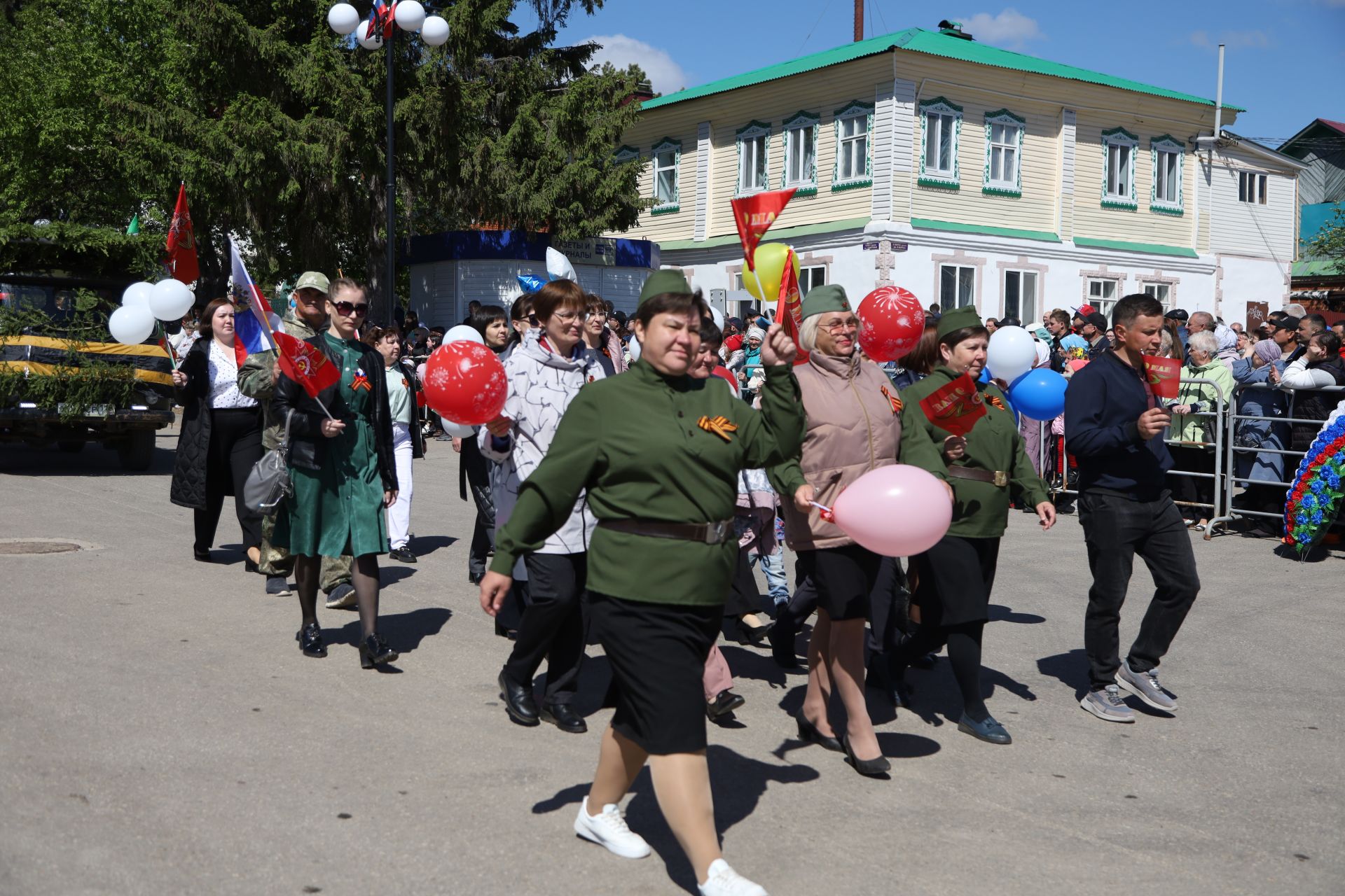 В Мамадыше прошел Парад Победы