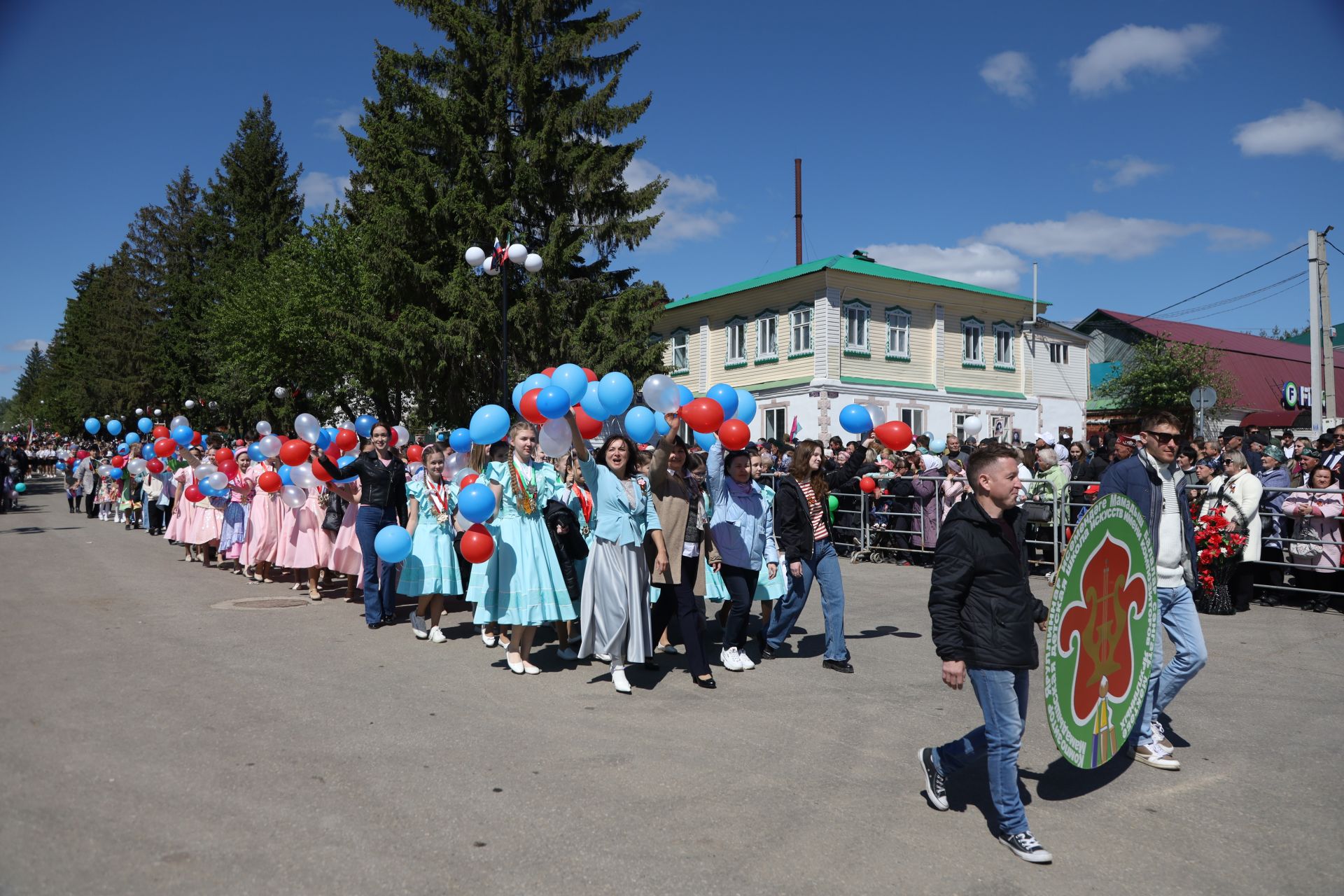 В Мамадыше прошел Парад Победы