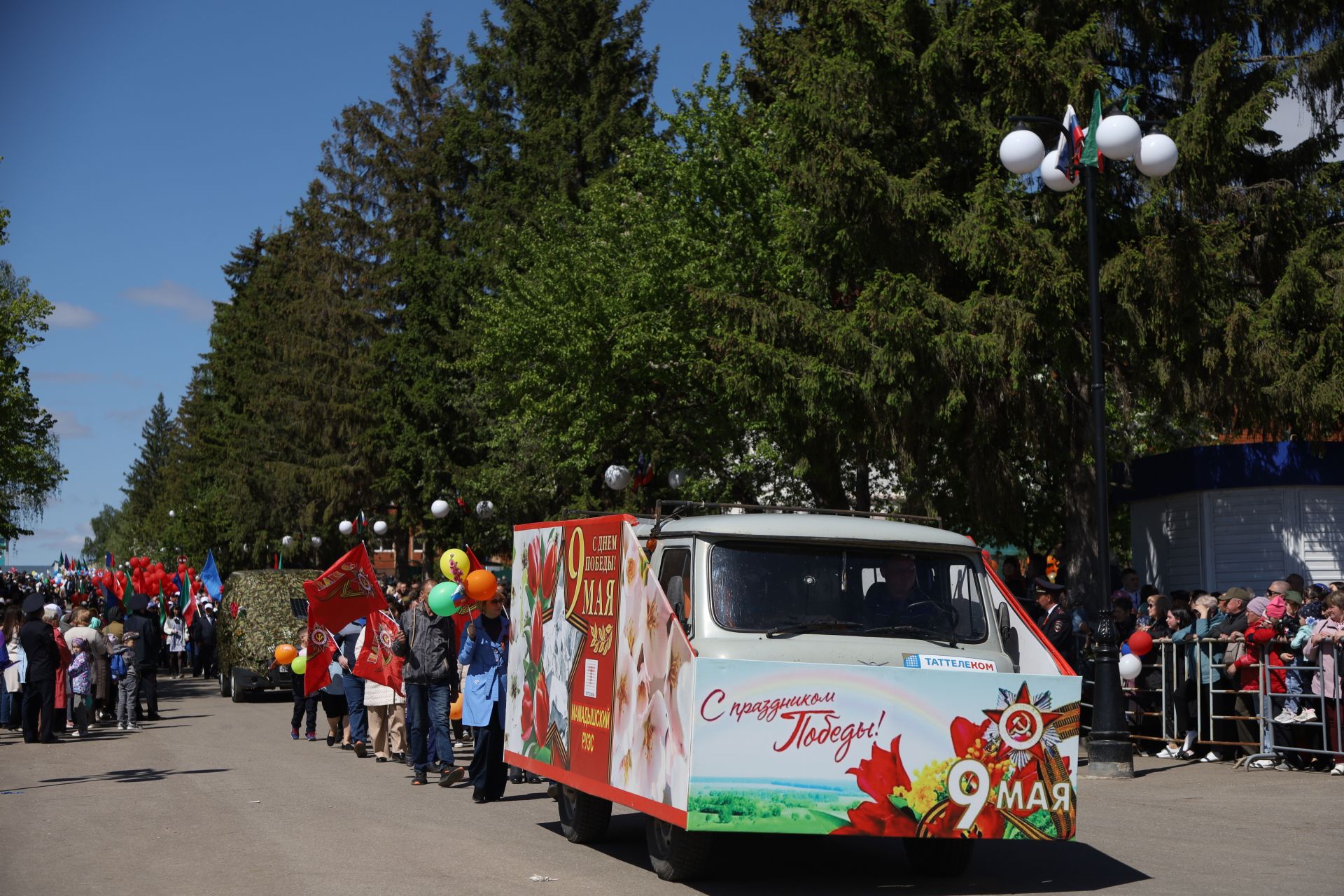 В Мамадыше прошел Парад Победы