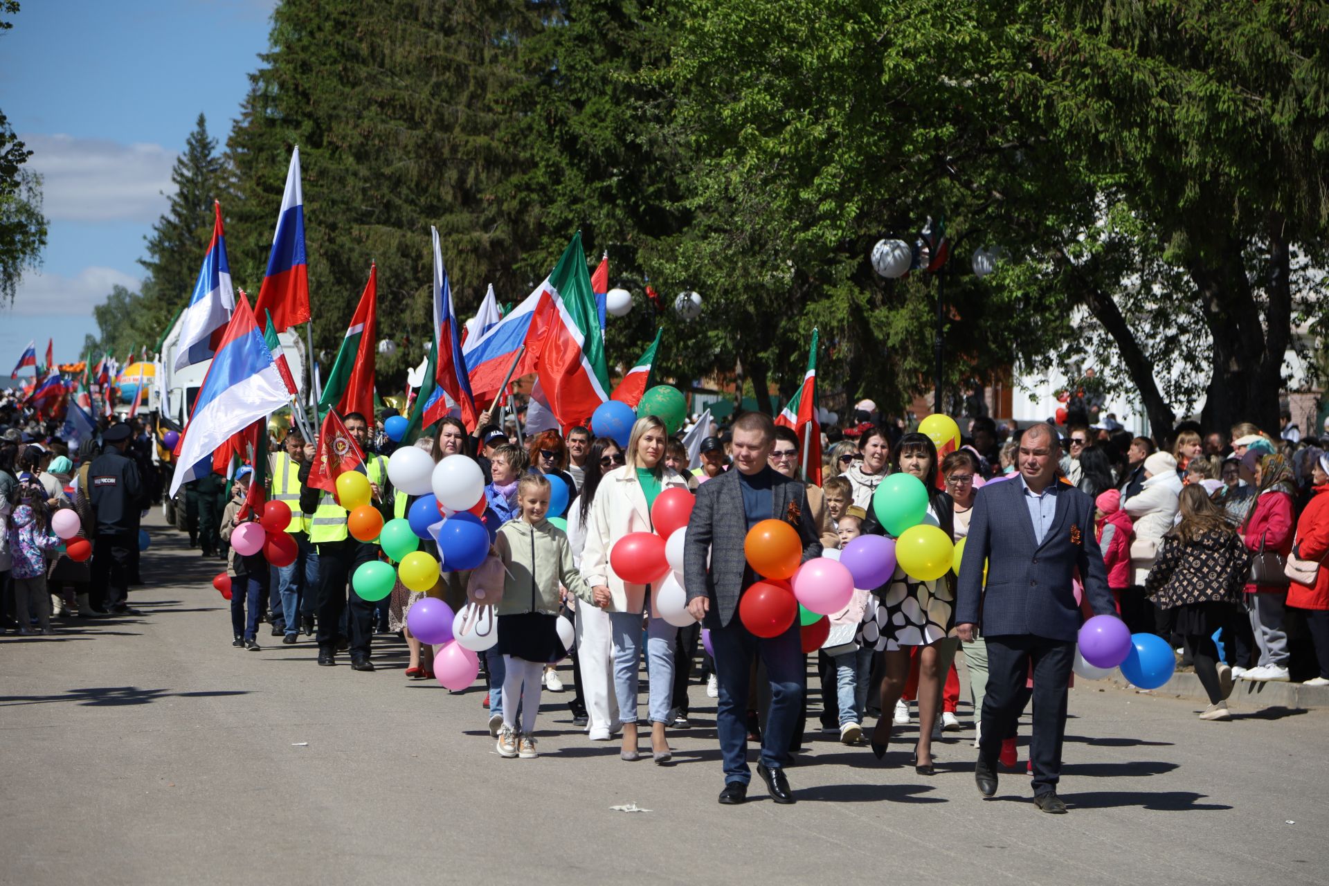 В Мамадыше прошел Парад Победы