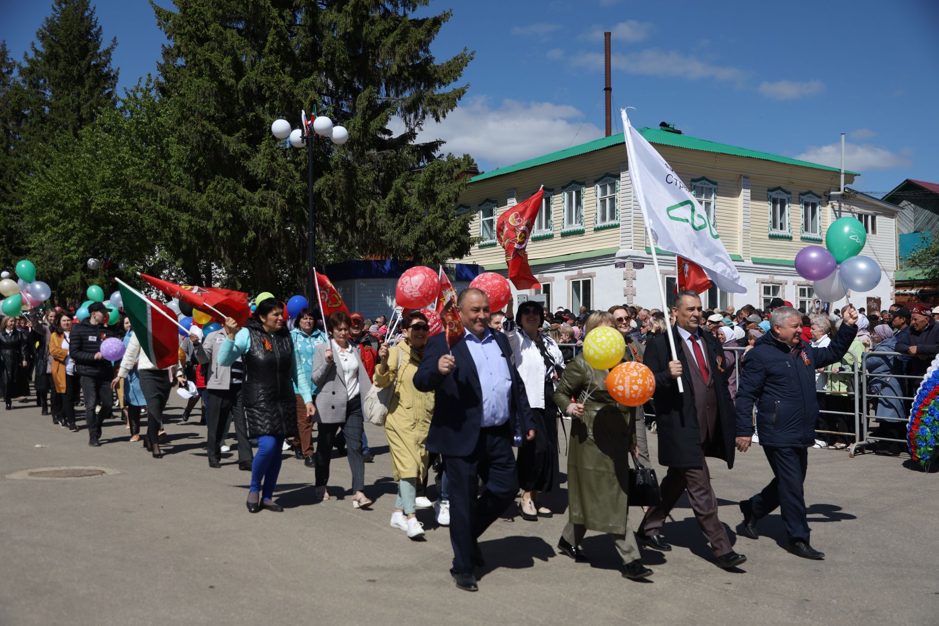 В Мамадыше прошел Парад Победы