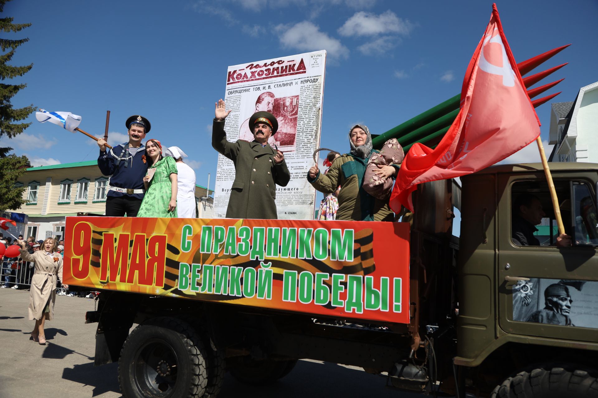 В Мамадыше прошел Парад Победы