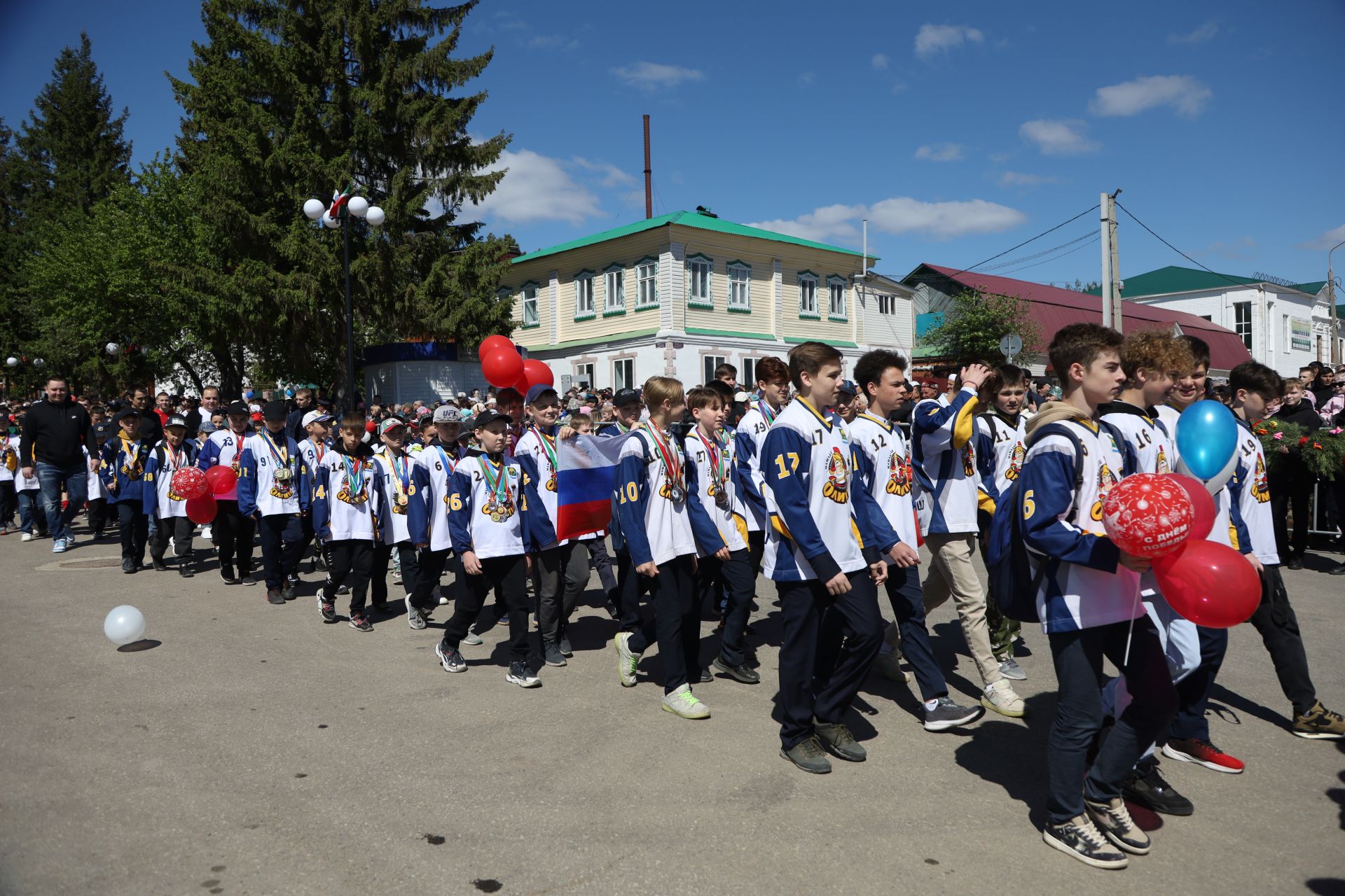 В Мамадыше прошел Парад Победы