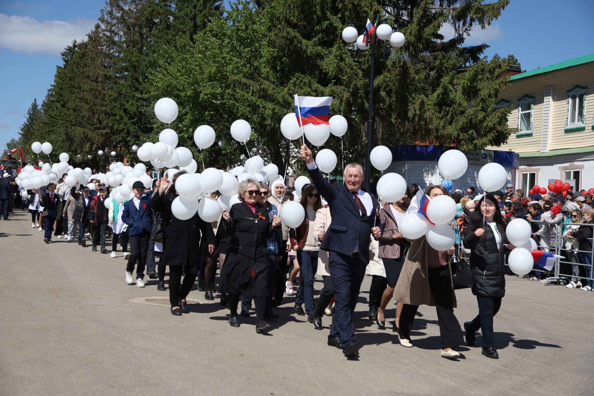 В Мамадыше прошел Парад Победы