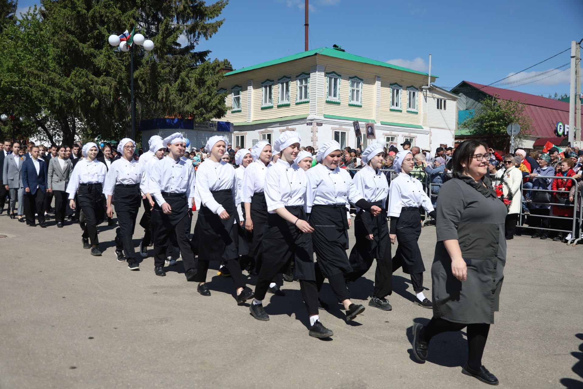 В Мамадыше прошел Парад Победы