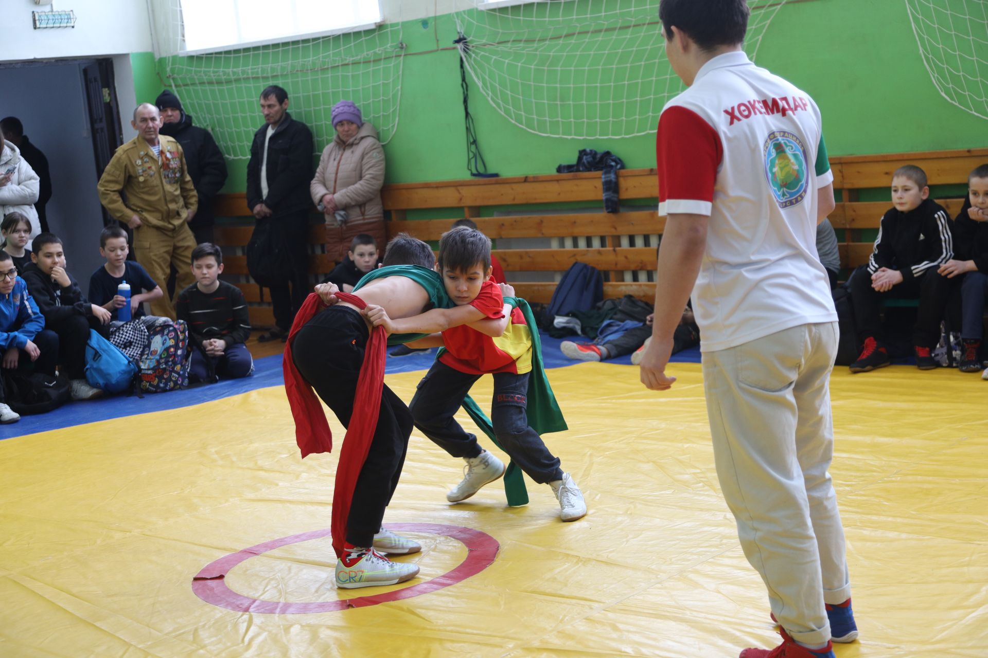 Соревнования по национальной борьбе корэш в память о земляке Альберте Валиеве, погибшем при исполнении интернационального долга в Афганистане