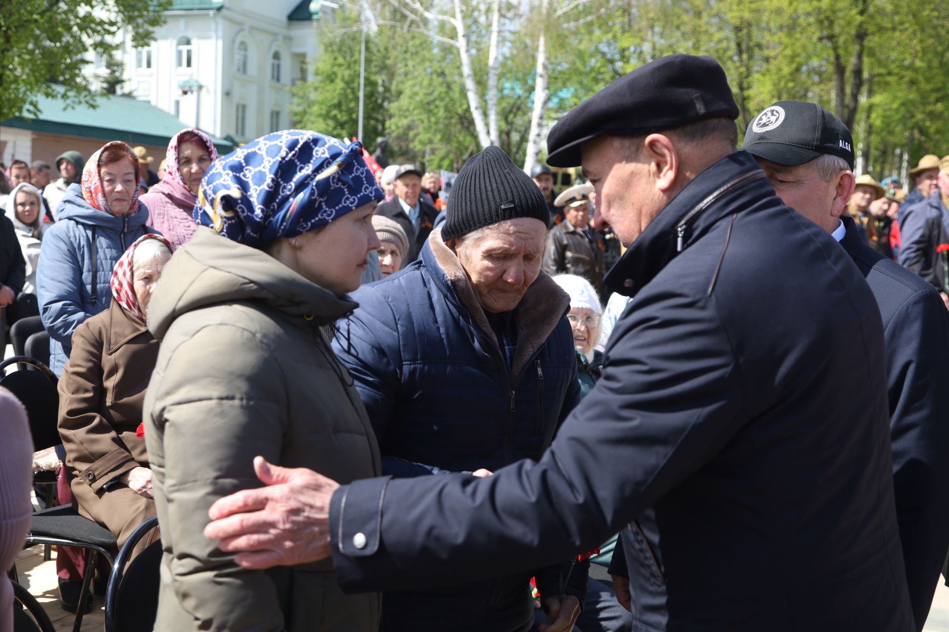 В Мамадыше отпраздновали День Победы-2024: шествие колонн. Часть 2