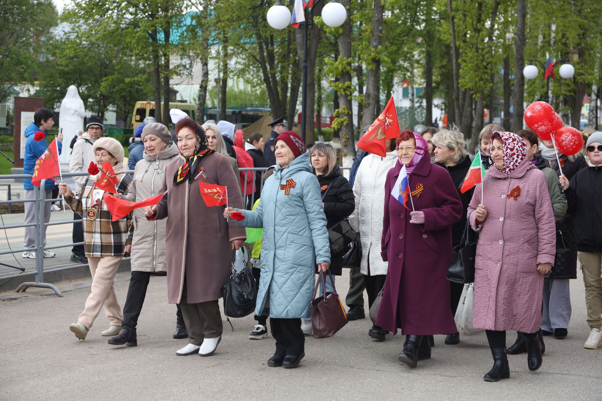 Торжественное открытие Парада Победы - 2024