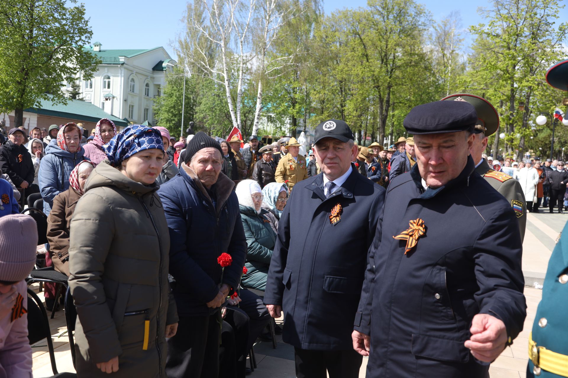 В Мамадыше отпраздновали День Победы-2024: шествие колонн. Часть 2