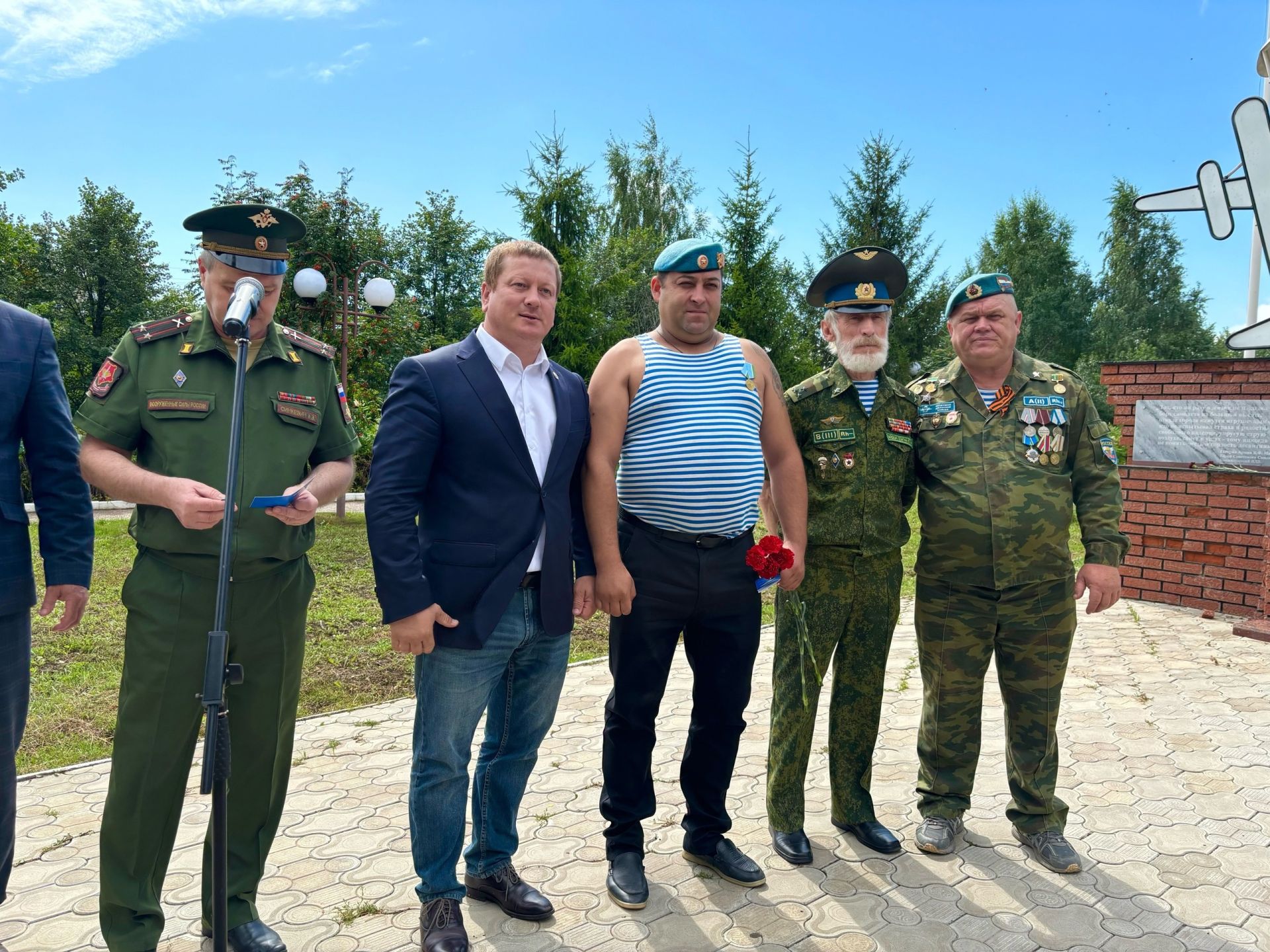 Мамадышские ВДВ-шники сегодня отметили свой праздник