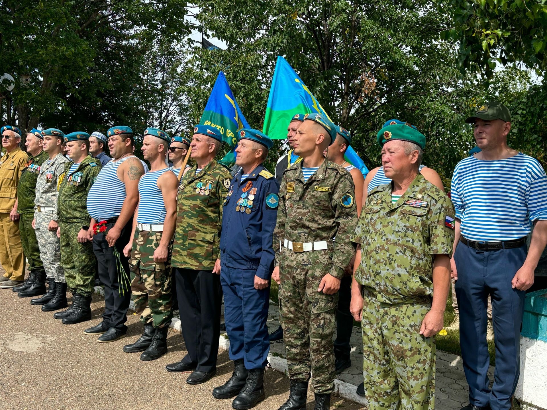 Мамадышские ВДВ-шники сегодня отметили свой праздник