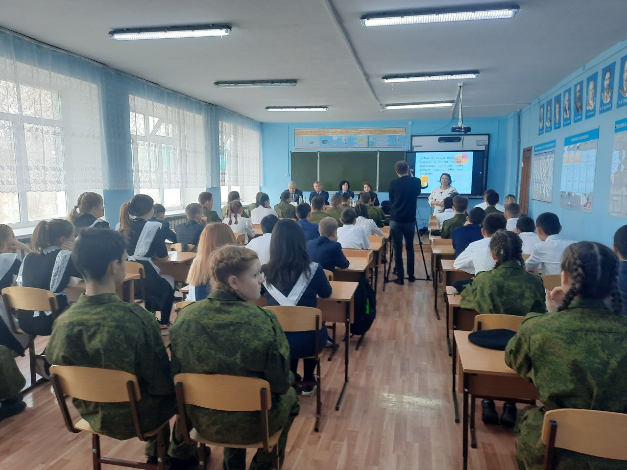 В Красногорской школе Мамадышского района прошел открытый урок "Мы в ответе за свои поступки"