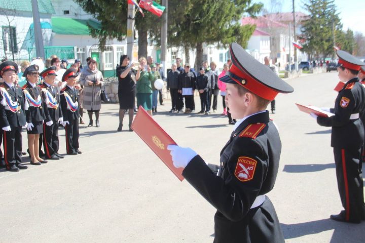 Кадетам Мамадыша вручили удостоверения