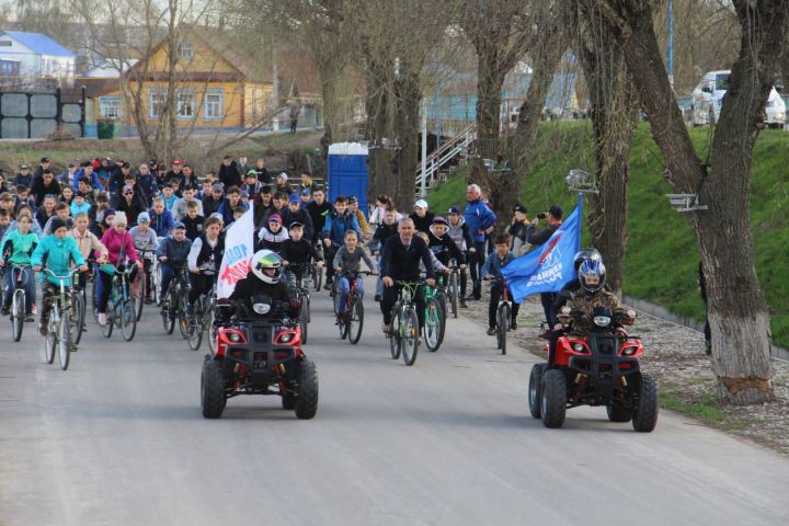 Велопробег прошел на улицах Мамадыша