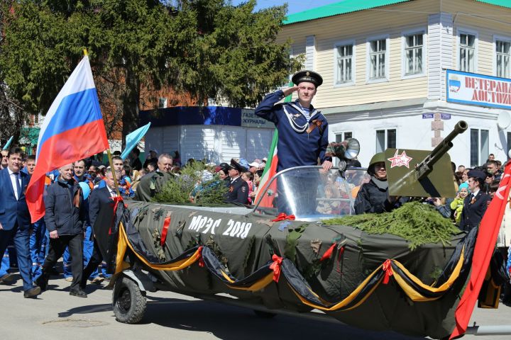 Самые яркие моменты празднования Дня Победы в Мамадыше