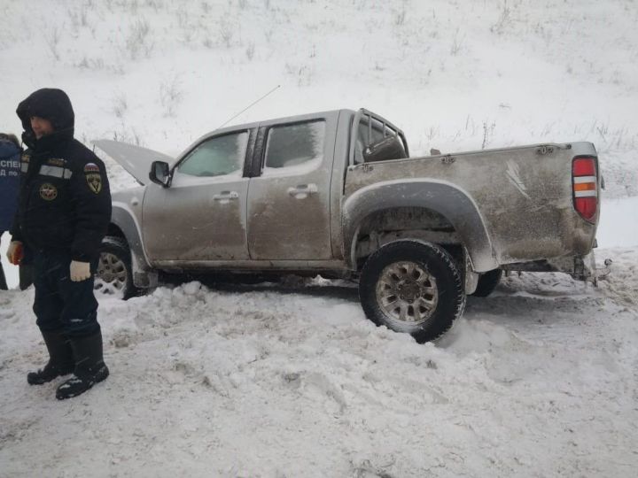 Очередное ДТП на трассе М7 в Мамадышском районе