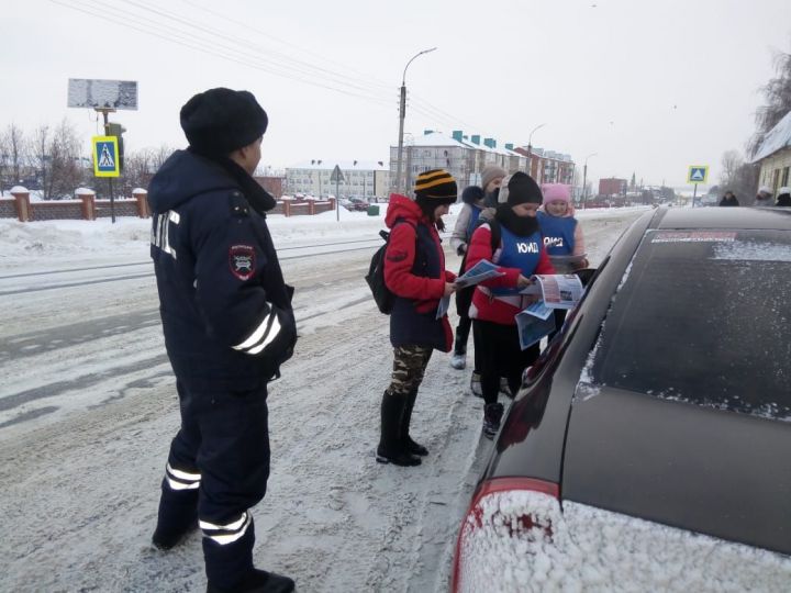 В Мамадышском районе в уходящем году произошло 7 ДТП с участием детей