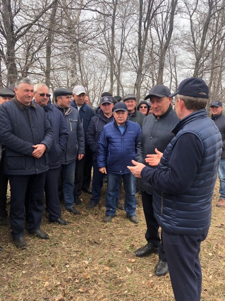 Сегодня министр сельского хозяйства и продовольствия РТ Марат Ахметов посетил Мамадышский район