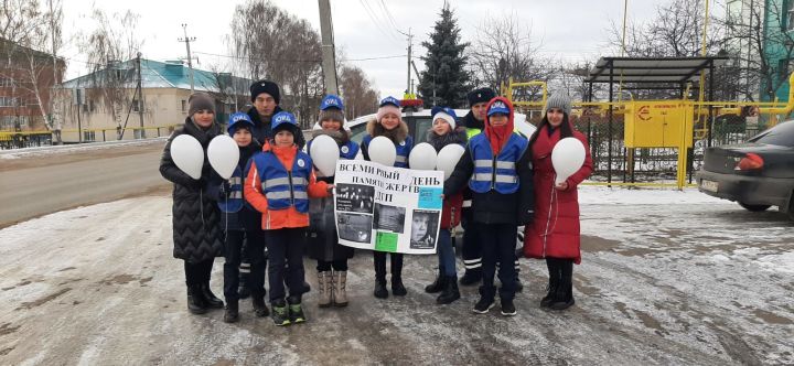 В Мамадыше вспомнили тех, кто погиб в ДТП