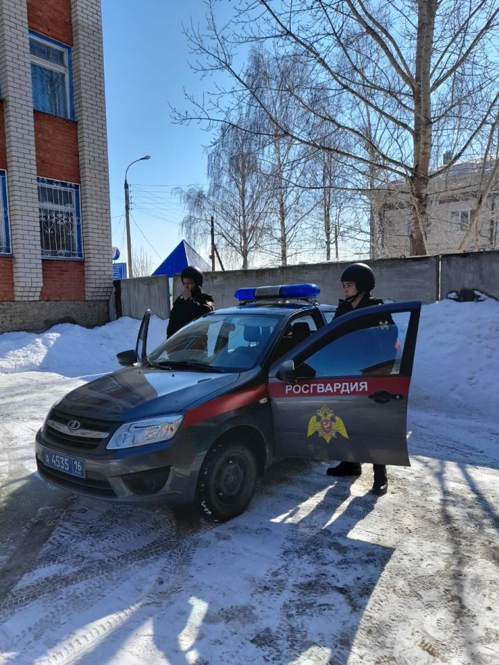 Трудовые будни службы вневедомственной охраны в Мамадыше