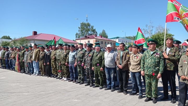 Сегодня мамадышские пограничники вспоминают былое