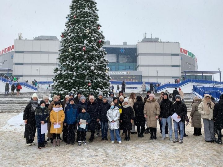 Дети из семей мобилизованных мамадышцев побывали на Президентской Елке