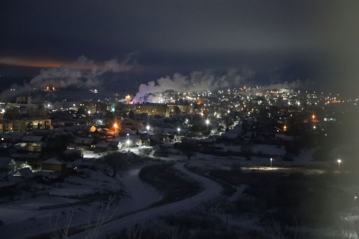 Спокойной ночи, любимый город Мамадыш!