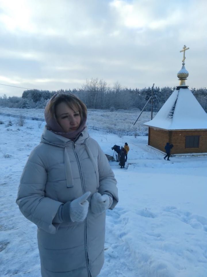 Зимний Мамадыш, как сахарный городок