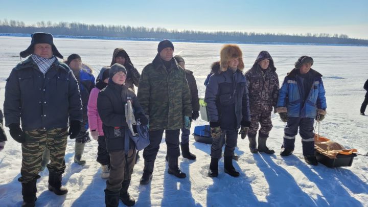 В Мамадыше прошел турнир по зимней рыбалке