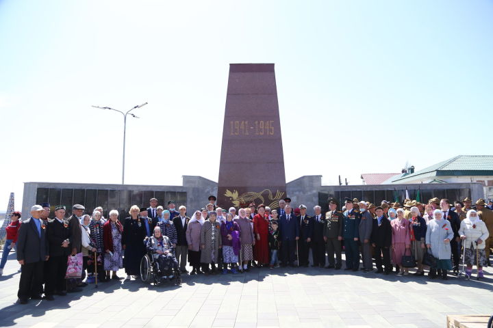 В Мамадыше прошло торжественное мероприятие, посвящённое Дню Победы