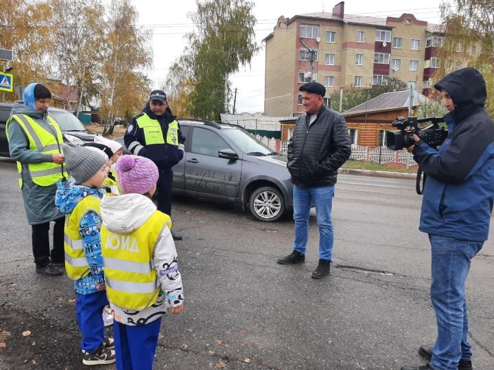 В Мамадыше провели акцию «Засветись»