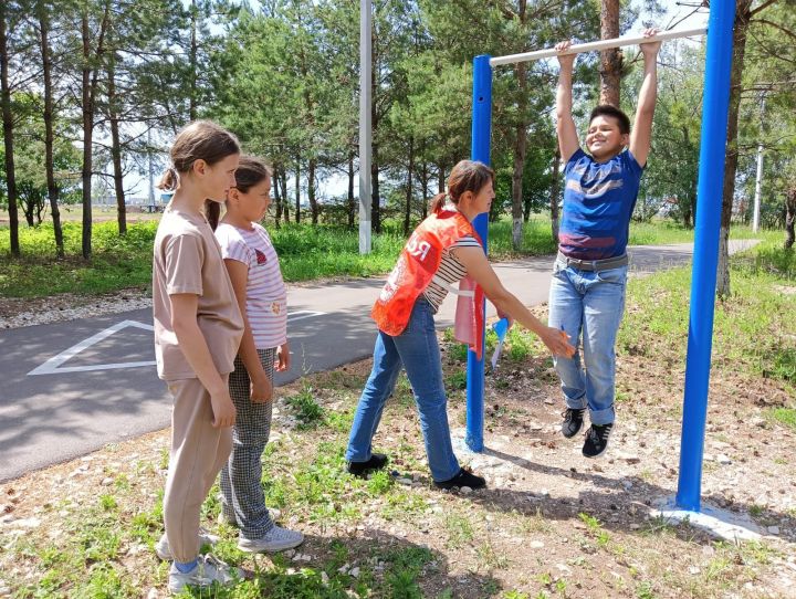 В Мамадыше в честь Дня России организовали прием нормативов ГТО