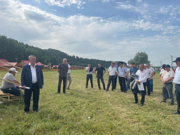 Празднику быть! В Мамадышском районе завершилась подготовка майдана к проведению «Питрау»