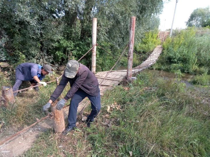 Реконструкцию мостов через реку Ошма планируют завершить в сентябре