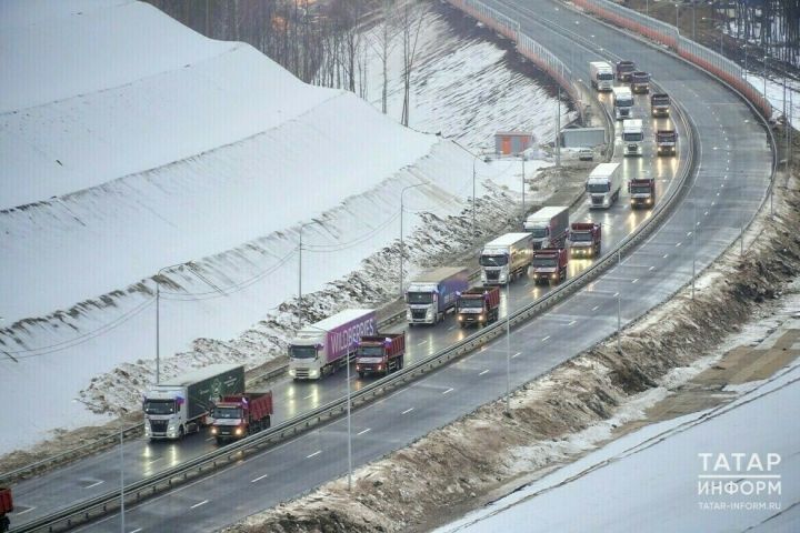 Для грузовиков и автобусов открылась автодорога М7 в Республике Татарстан