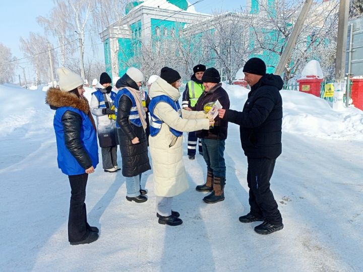 В Мамадыше провели пропагандистскую акцию – «Хороший водитель – лучший защитник»