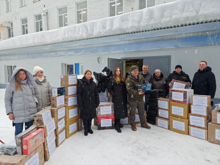 АО «Радиоприбор» отправляет мамадышским военнослужащим очередную партию гуманитарной помощи